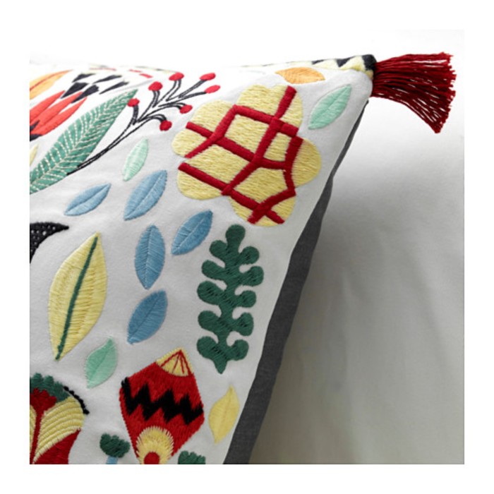 Подушка декоративная РЁДАРВ, размер 40х65 см, разноцветная 