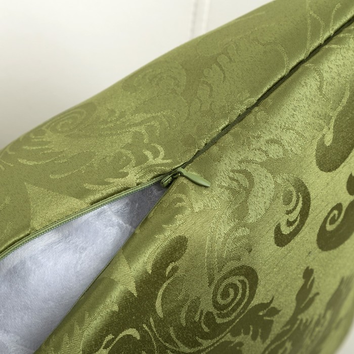 Декоративная подушка «Этель» 40×40 см Дамаск CYPRESS, 100% п/э 