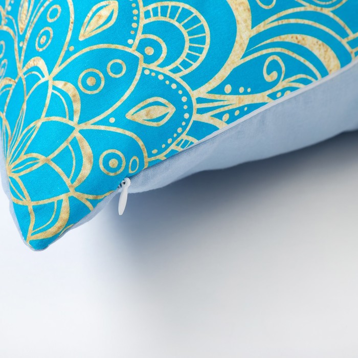 Подушка декоративная "Этель" Мандала 55х55 см, 100% хлопок, синтепух 