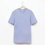 Футболка мужская однотонная цвет сиреневый, р-р 52  - фото 2