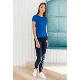 Футболка женская, цвет синий, р-р 46-48 (M) 