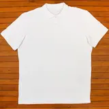 Футболка мужская поло цвет белый, р-р L  - фото 2