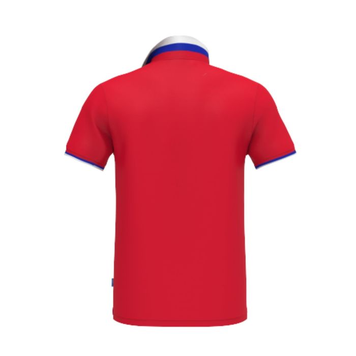 Рубашка-поло мужская PiterBest, размер 44, цвет красный 200 г/ м 
