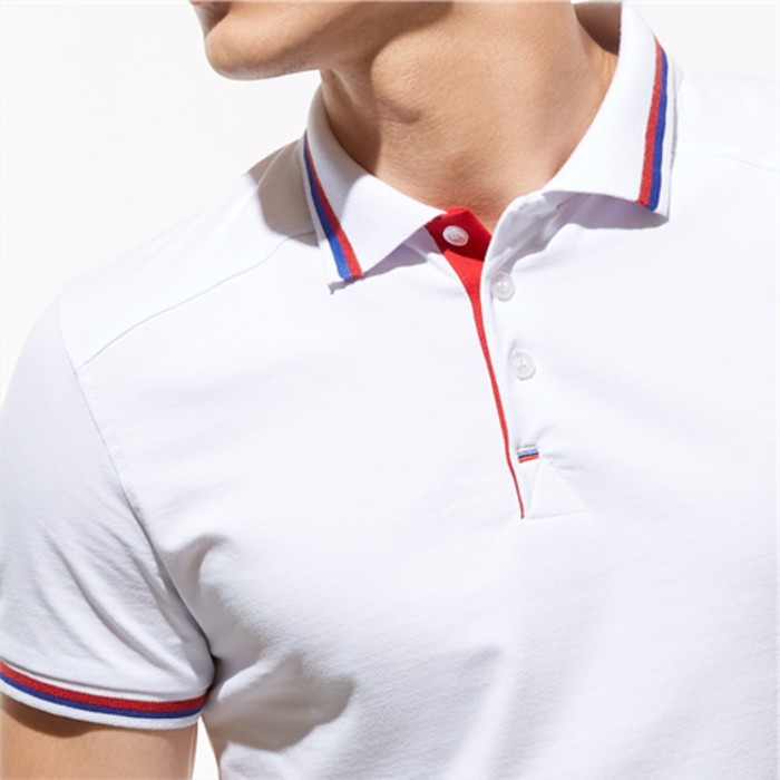 Рубашка-поло StanSalute, размер 50, цвет белый 