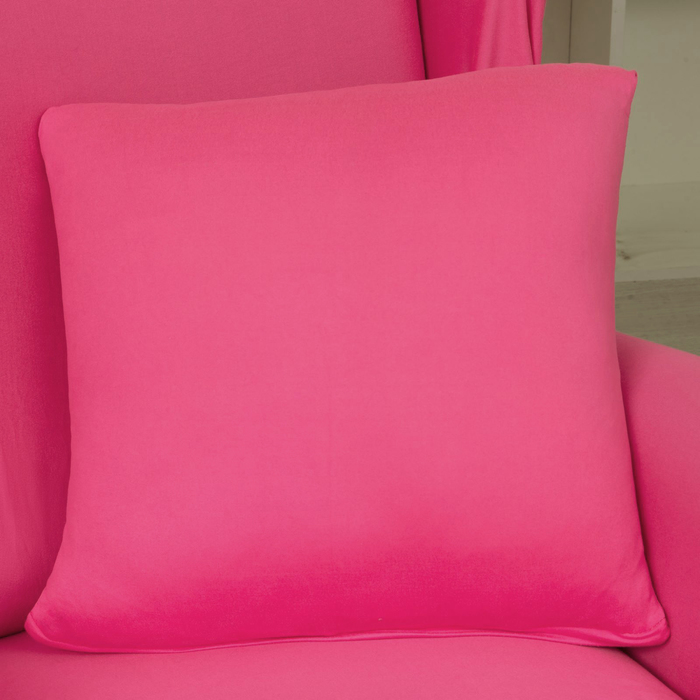 Чехол для мягкой мебели в детскую Collorista на кресло, наволочка 40х40 см в подарок, розовый 