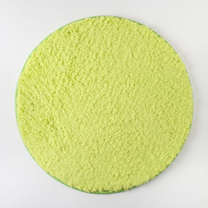 Ковёр «Этель» Lama, цвет салатовый, диаметр 60 см, 100% п/э 