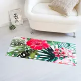 Ковер Этель "Листья" 45*120 см, велюр, поролон 400г/м2 