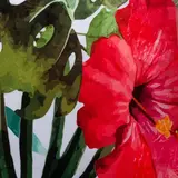 Ковер Этель "Листья" 45*120 см, велюр, поролон 400г/м2  - фото 3