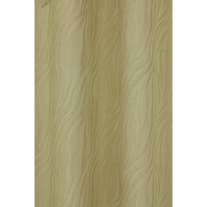 Портьера «Этна», ш. 200 х в. 270 см, цвет светло-бежевый 