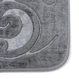 Коврик для ванной "Welcome", цвет серый  - фото 4