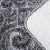 Коврик для ванной "Welcome", цвет серый  - фото 5