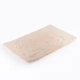 Коврик для ванны 50×80 см "Дельфины", цвет бежевый  - фото 2