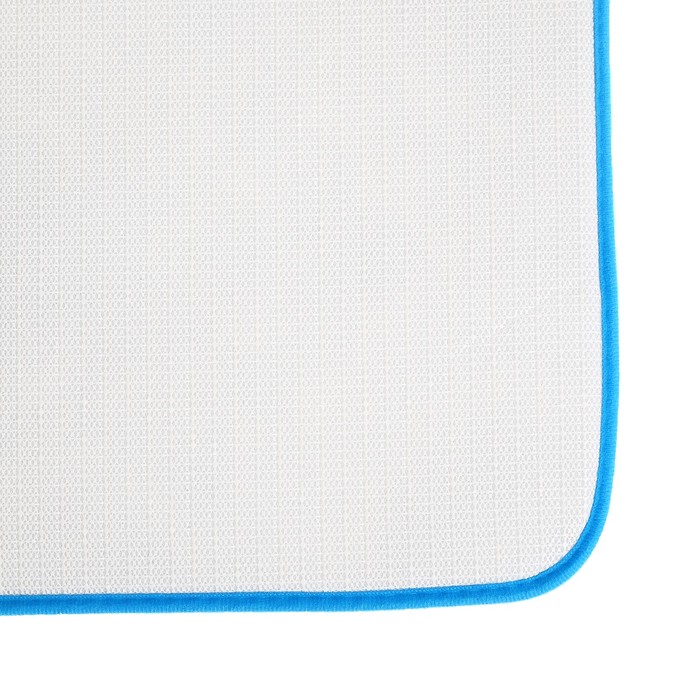 Набор ковриков для ванны и туалета 50×80, 50×39 см "Восток", 2 шт, цвет бирюзовый 