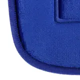 Набор ковриков для ванной и туалета "Лютики" 3 шт, цвет синий 