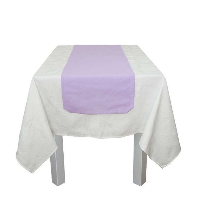 Дорожка на стол «Лаванда» размер 40 × 140 см, сиреневый 