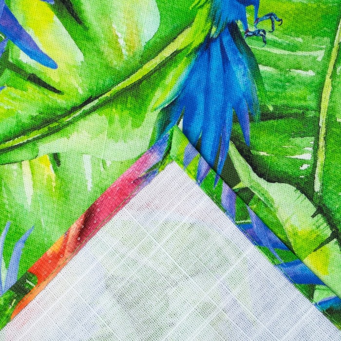 Полотенце Этель «Попугай», 35×65 см на петельке, репс, пл. 130 г/м², 100% хлопок 