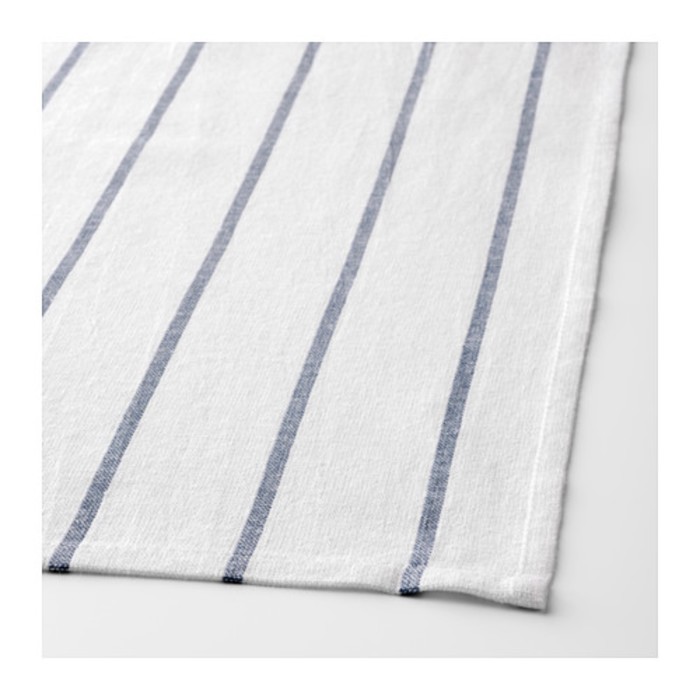 Набор полотенец ЭЛЛИ, размер 50 × 65 см - 4 шт, белый/синий 