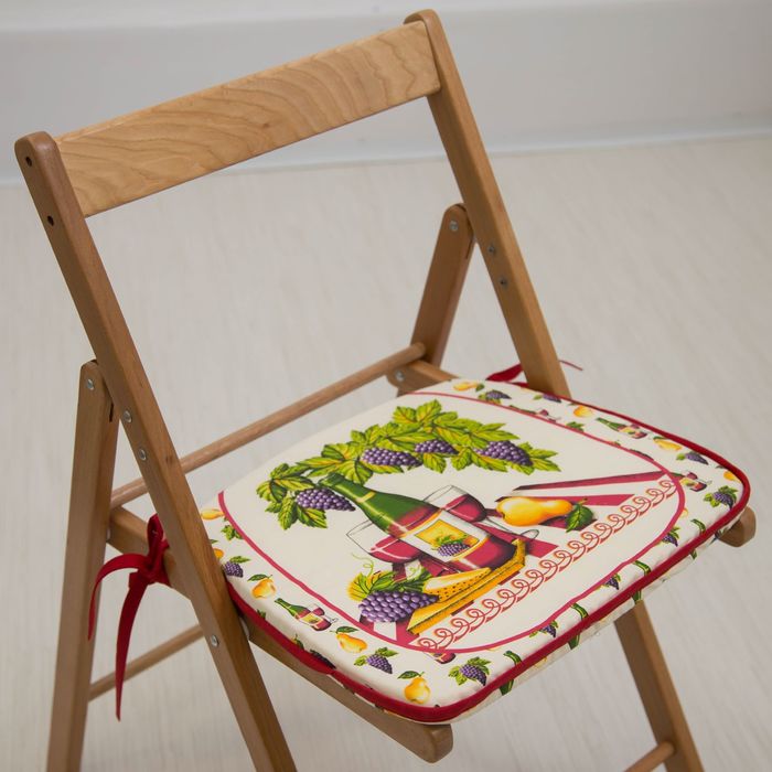 Подушка на стул «Натюрморт», 41 х 36 х 3 см 