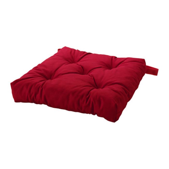 Подушка на стул, цвет красный МАЛИНДА 