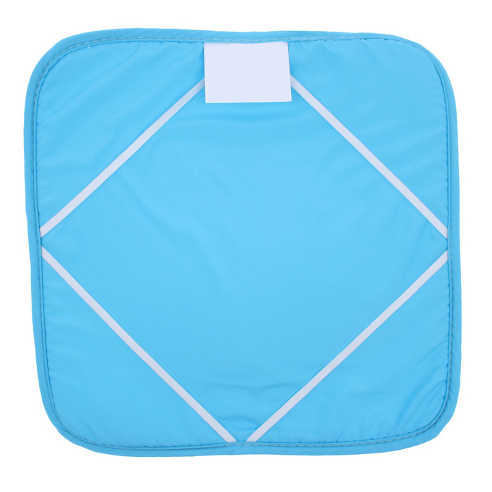 Набор подушек на стул (2 шт.), размер 34х34 ± 2 см, цвет голубой 