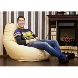 Кресло-мешок «Кремовая кожа»  - фото 3