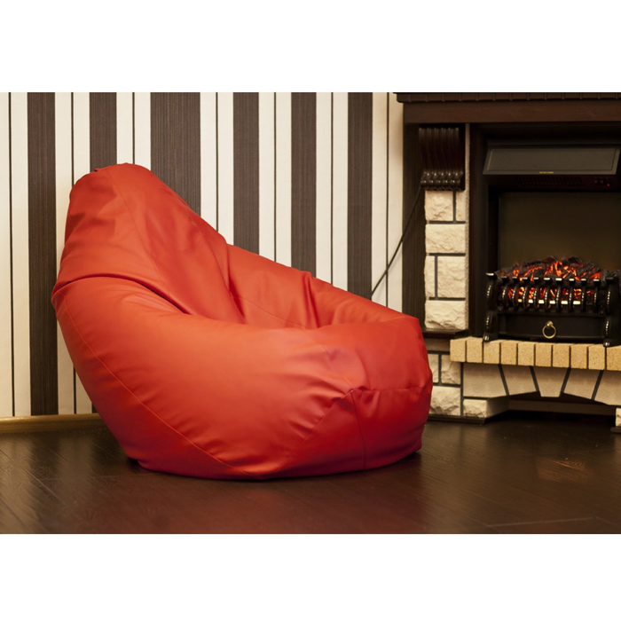 Кресло-мешок «Красная кожа» 