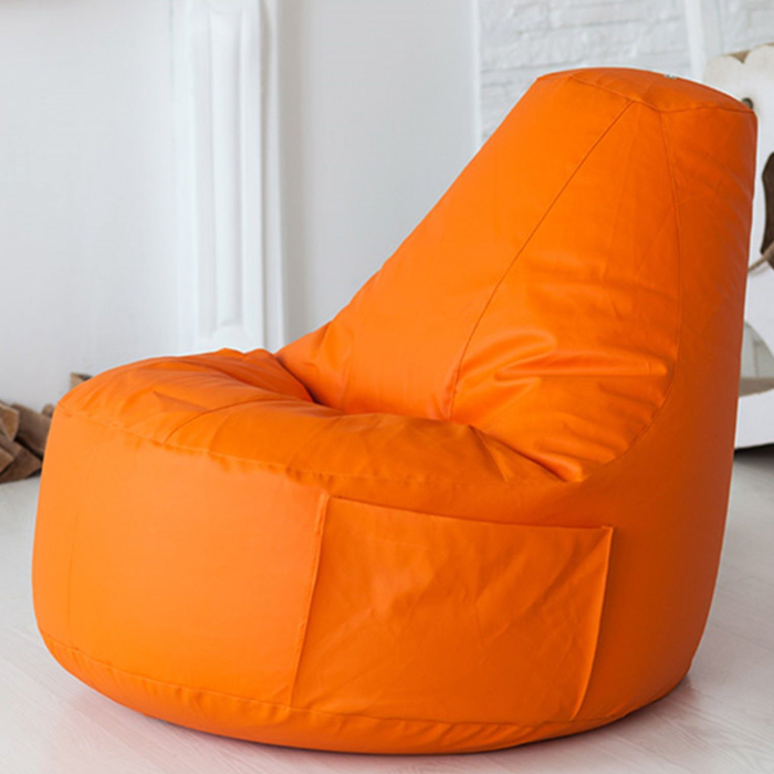 Кресло-мешок Comfort Orange, экокожа 