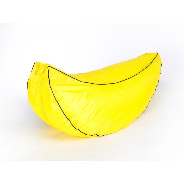 Кресло-мешок "Банан" большой, длина 150 см, толщина 60 см, цвет жёлтый, плащёвка 