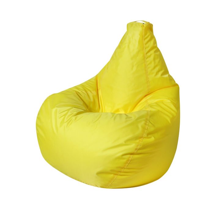 Кресло-мешок "Капля S", диметр 85 см, высота 130 см, цвет жёлтый Oxford 
