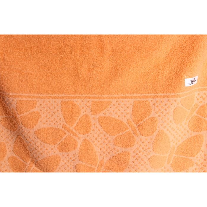 Полотенце махровое "Этель" Ариа оранжевый 50*90 см, 100% хлопок, 400гр/м2 