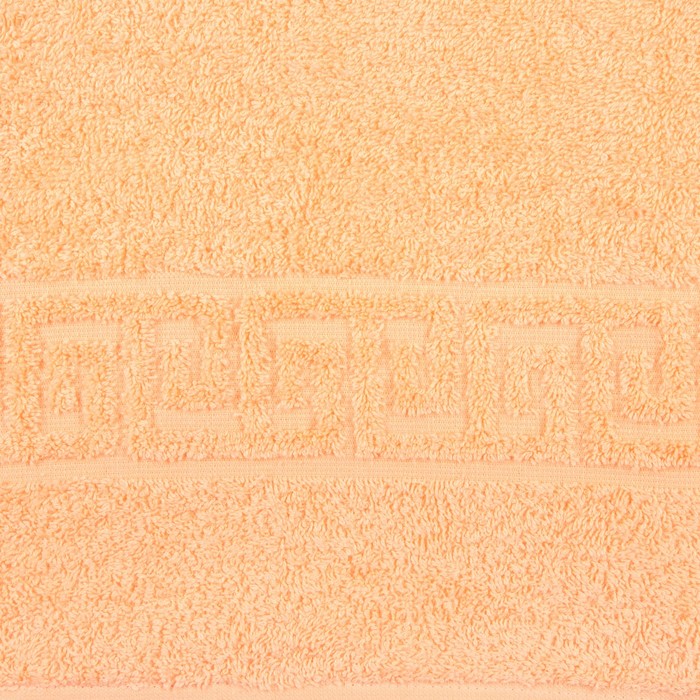 Полотенце махровое однотонное Антей цв персиковый 70*140см 100% хлопок 430 гр/м2 