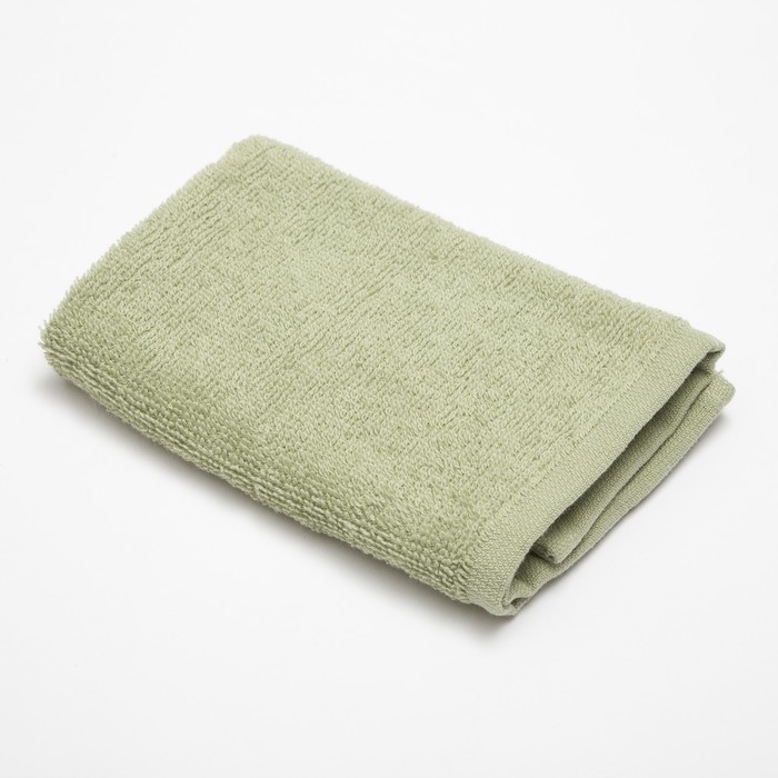 Полотенце махровое «Экономь и Я» 30×30 см светлая зелень 100% хлопок, 340 г/м² 