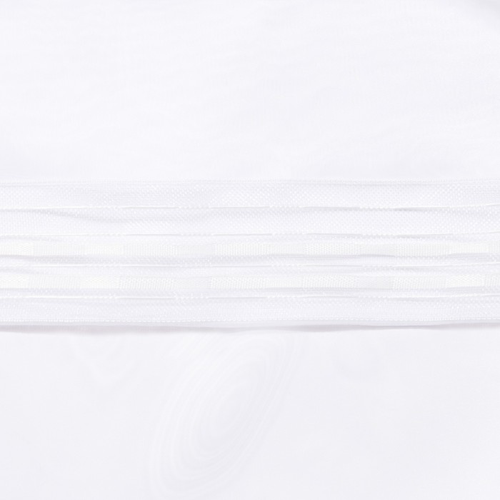 Тюль «Этель» 140×250 см, цвет белый, вуаль, 100% п/э 
