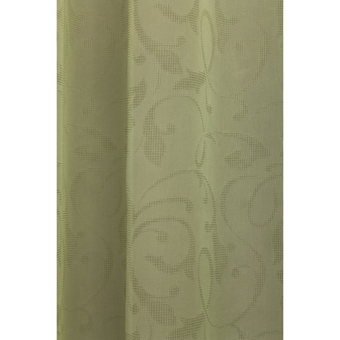 Тюль «Рейчел», ш. 300 х в. 280 см, цвет зеленый 