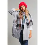 Шапка крупной вязки, яркий коралл, акрил 100%  - фото 3