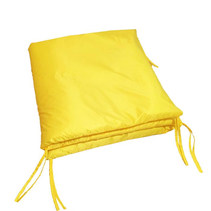 Подушка-матрас водоотталкивающ. 192х60х5 см, оксфорд 100% пэ, желтый, синтетич. волокно 