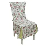 Чехол на стул English rose, зелёный 