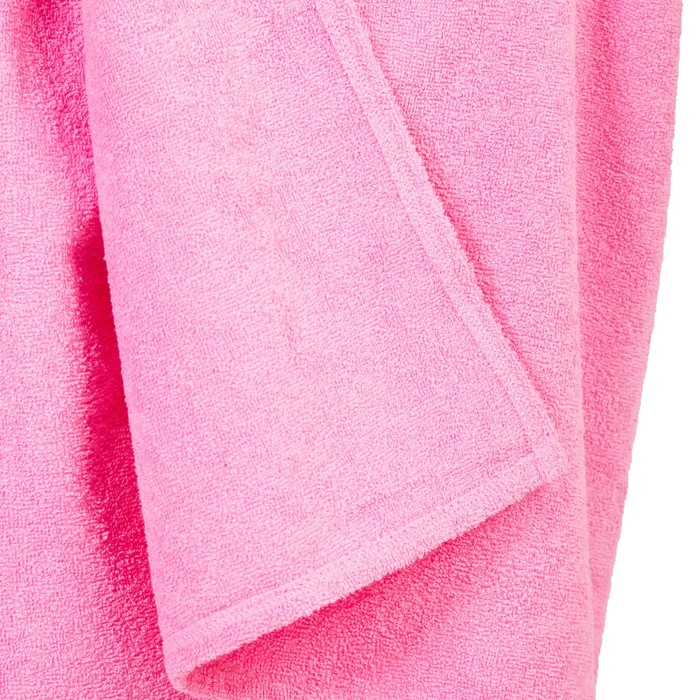 Килт(юбка) женский махровый, 80х150+-2, цвет розовый 