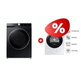 Комплект Сушильная машина Samsung DV90T5240AT/LP + Стиральная машина Samsung WW11CGP44CSBLD 
