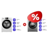 Комплект Сушильная машина Haier HD90-A2959S + Стиральная машина Haier HW90-BP14959 