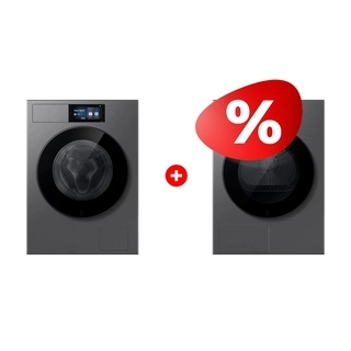 Комплект Samsung DV90H10G3SLD + Samsung WF90H11C4SLD 