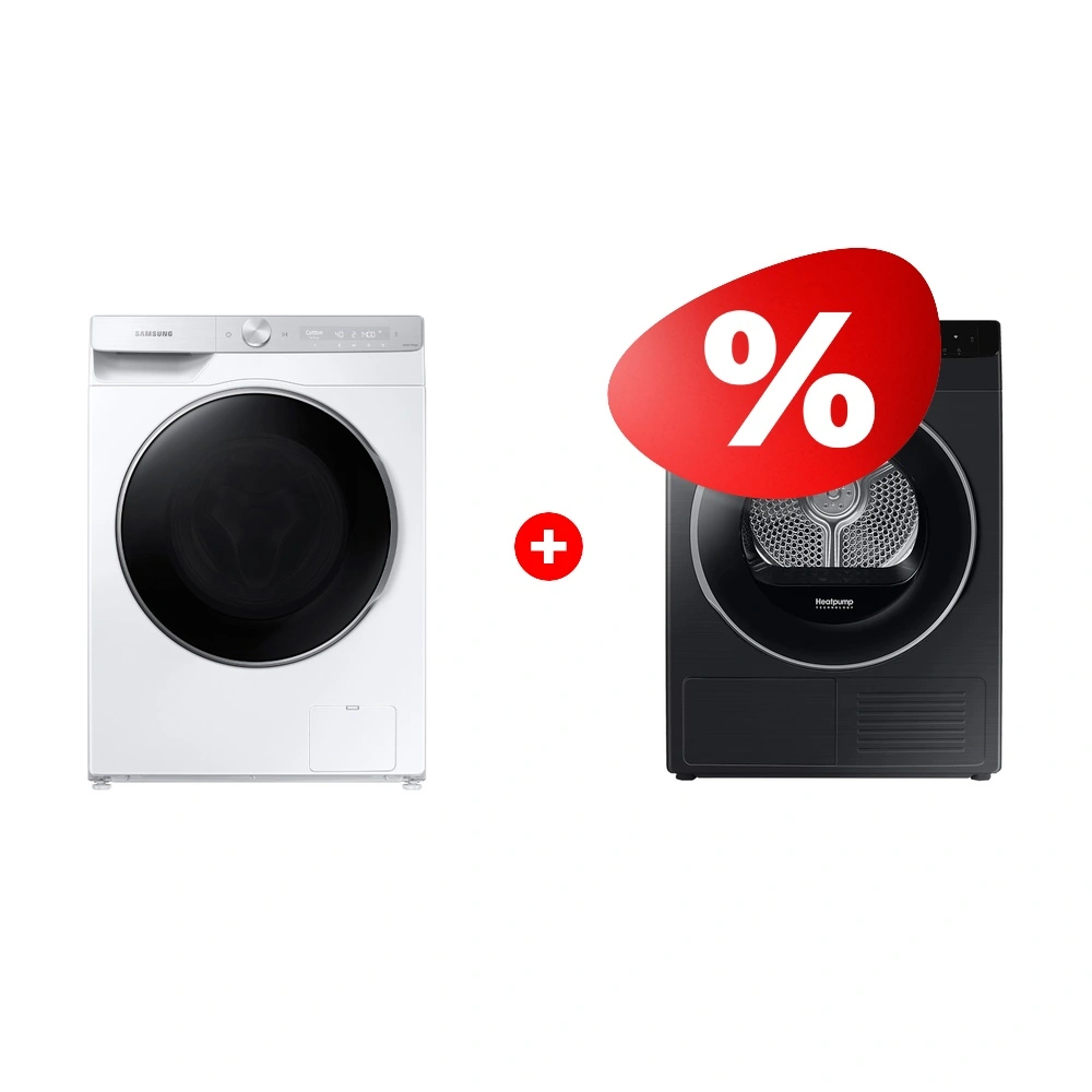 Комплект Samsung DV90T6240LB/LD + Samsung WW11CGP44CSHLD 