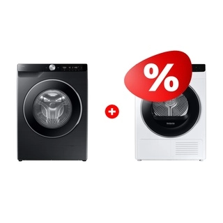 Комплект Samsung DV90T6240LK/LD + Samsung WW90DG6U94LBLD 