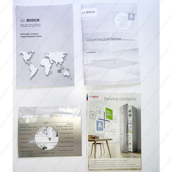 Сушильный барабан Bosch WTG8641XME - фото 8