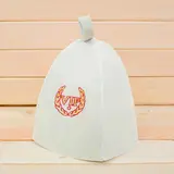 Набор "VIP- гости": две шапки для бани с принтом  - фото 7