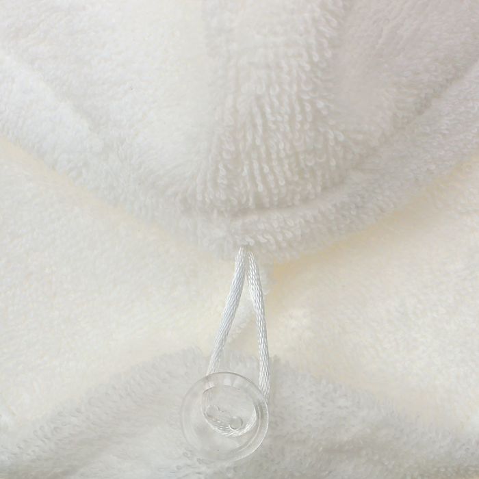 Набор для сауны "Этель" парео (68х150 см) и чалма, цвет белый 