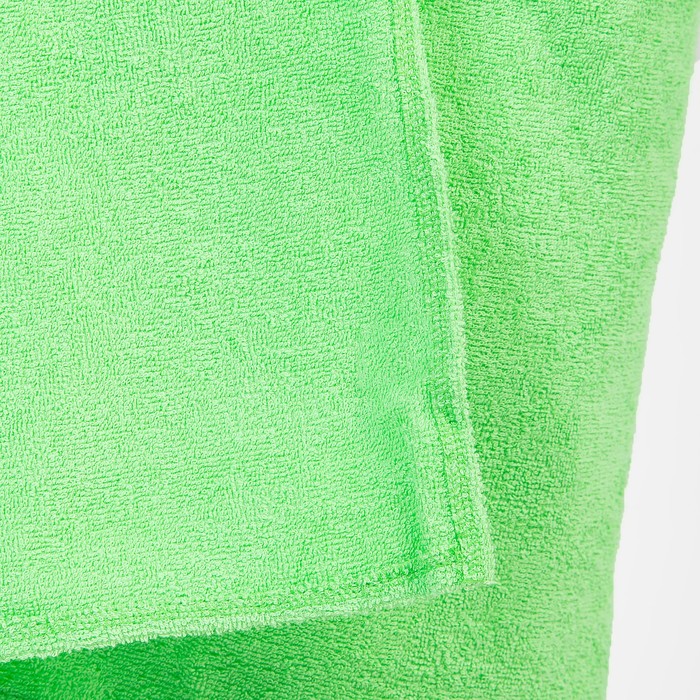 Набор д/сауны махр. жен. (Килт(юбка)(80х150+-2)+чалма), цвет нежно-зеленый 