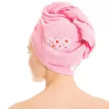 Набор д/сауны махр. жен. (Килт(юбка)(80х150+-2)+ чалма), цвет розовый 