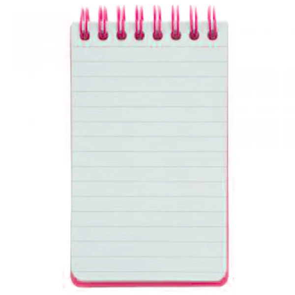 Блокнот A7 Comix CPA7801 80 л. красный - фото 2