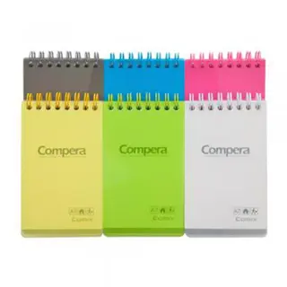 Блокнот A7 Comix CPA7801 80 л. красный